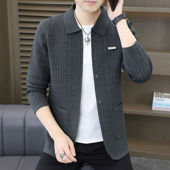 Trendy knit jacket for men Lune London