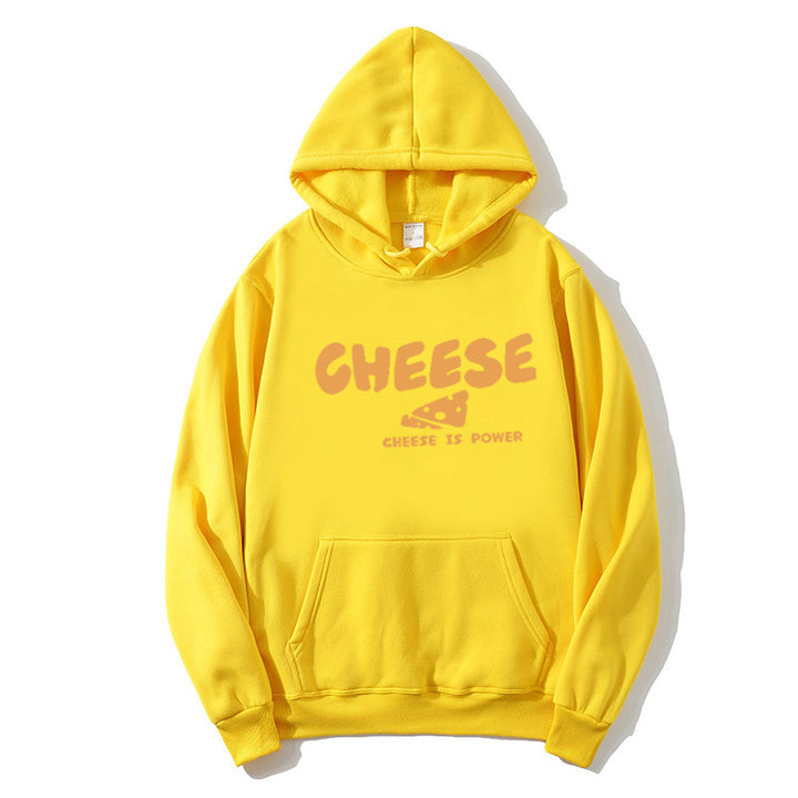 Women's hoodie with humorous cheese design Chic & Stil