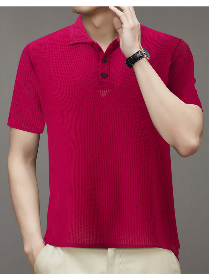 Men's Chic Structured Polo and Style