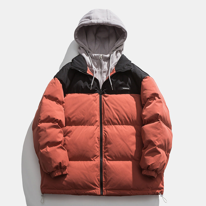 Men's winter jacket with removable hood and insulated lining Lune London
