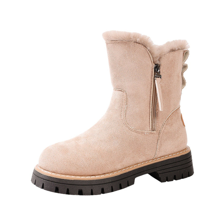 Winter boots for women with warm lining and sturdy profile Lune London