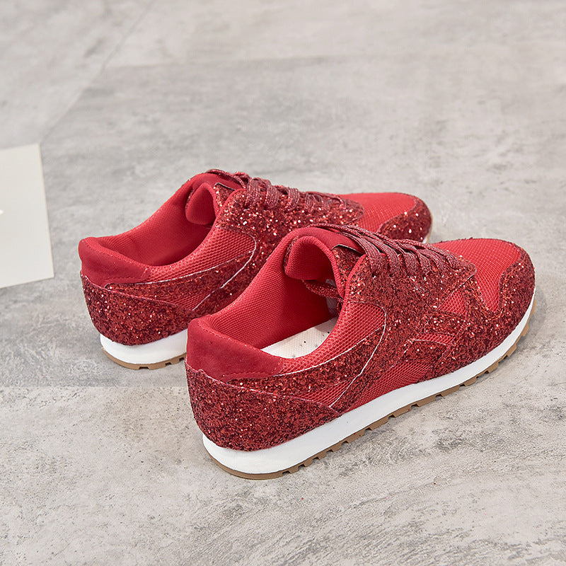 Women's work shoes with sequins Lune London