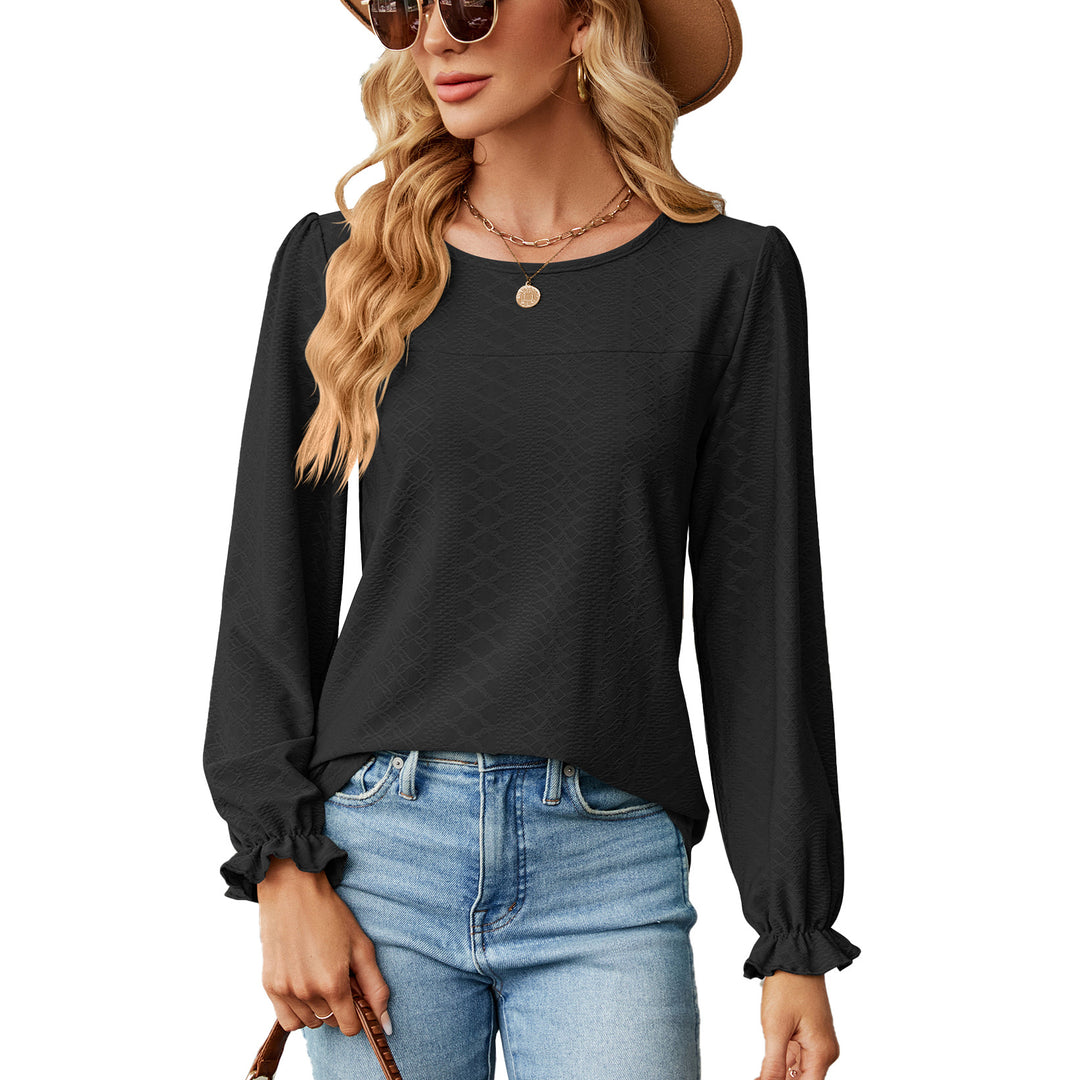Blouse for women with pleats and elegant structured design Lune London