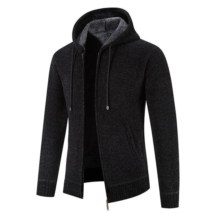 Hooded jacket for men with soft lining and innovative design Lune London