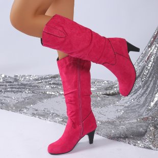 Chic and Stylish High Heeled Boots