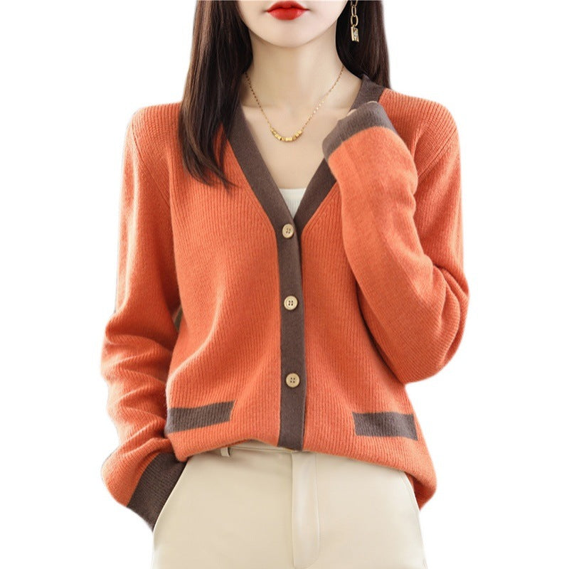 Women’s knitted jacket with natural fibers Lune London
