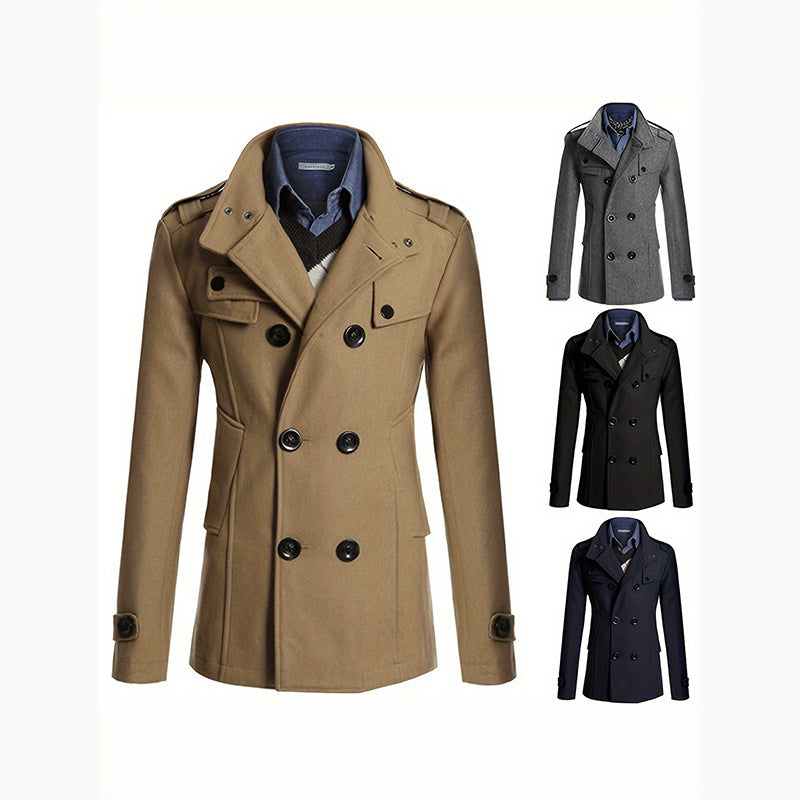 Fashionable women's trench coat with asymmetrical cut and practical pockets Lune London