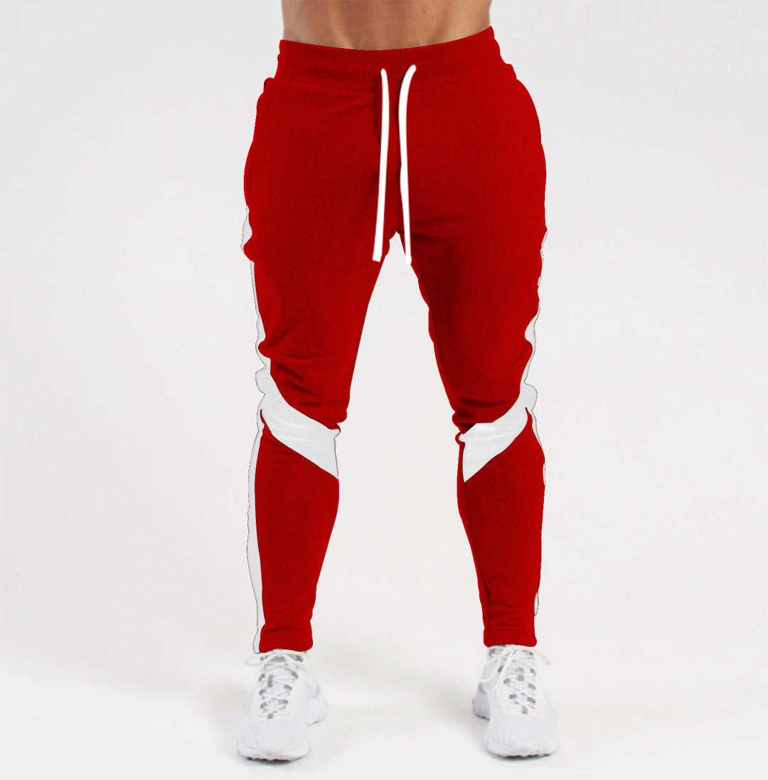 Men's athletic jogging pants with innovative cut and elastic waistband Lune London
