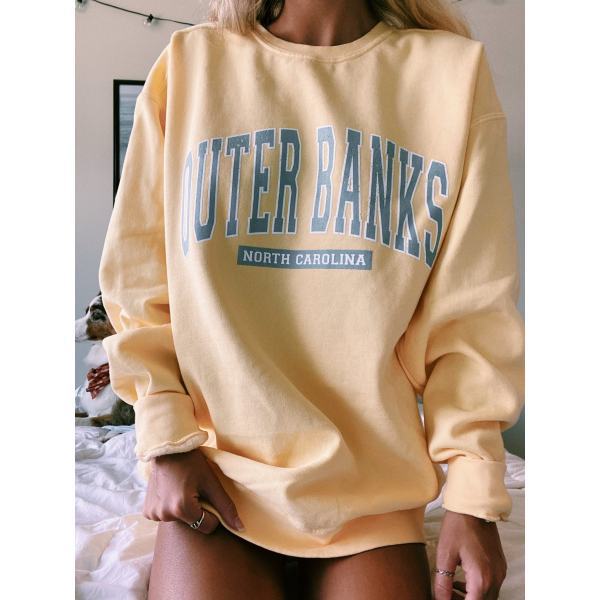 Women's sweatshirt with casual logo design Lune London