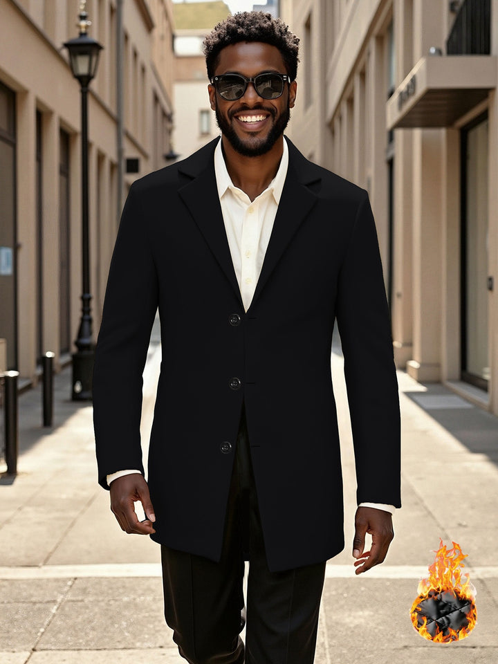 Elegant and stylish long coat for men Lune London