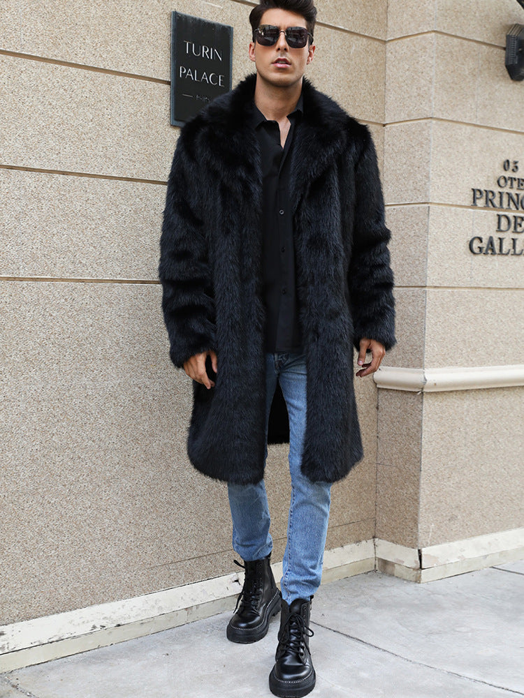 Elegant fur jacket for men Lune London
