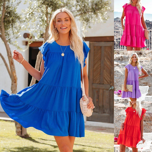 Ruffled dress for women Summer Lune London