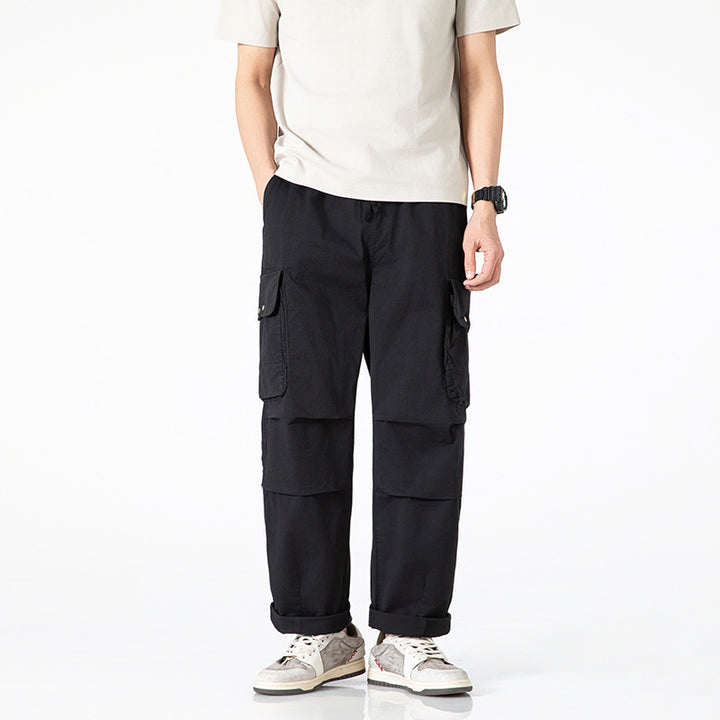 Pantalon style cargo pour hommes avec poches pratiques Chic und Stil
