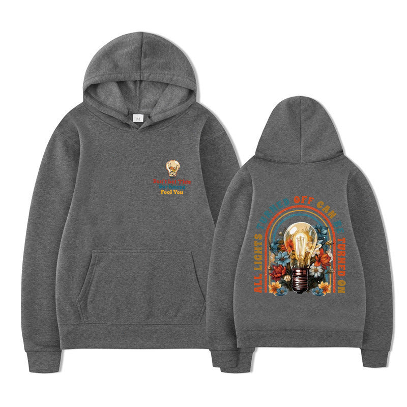 Women's hoodie with colorful design and relaxed fit Lune London