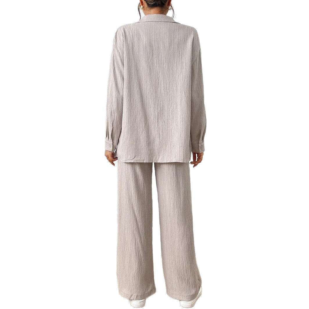 Ladies casual set in breathable fabric Lune London