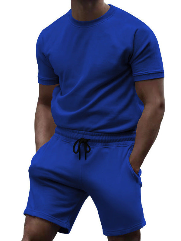 Casual sports set for men with high-quality crew neck and elastic waist Lune London