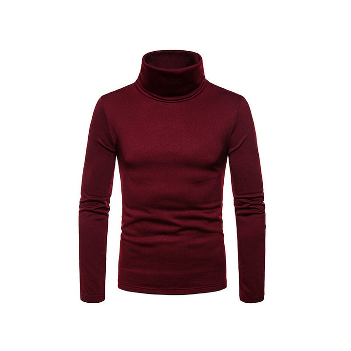 Trendy turtleneck sweater for men in fine knit Lune London