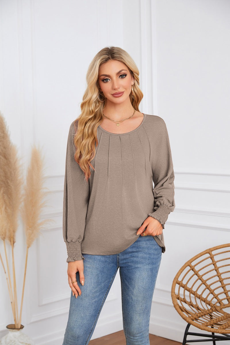 Ladies Elegant and Casual Long Sleeve T-shirt Lune London