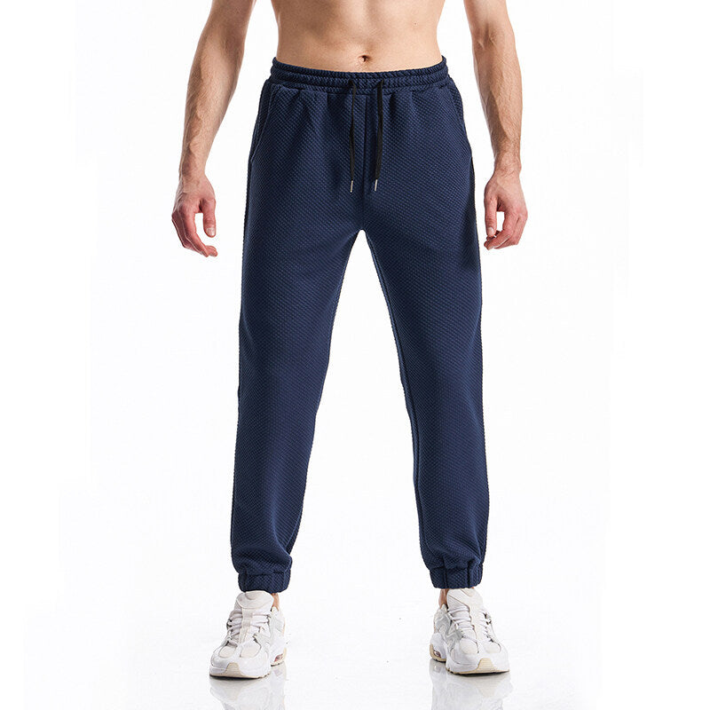 Lune London structured surface men's sport leisure pants