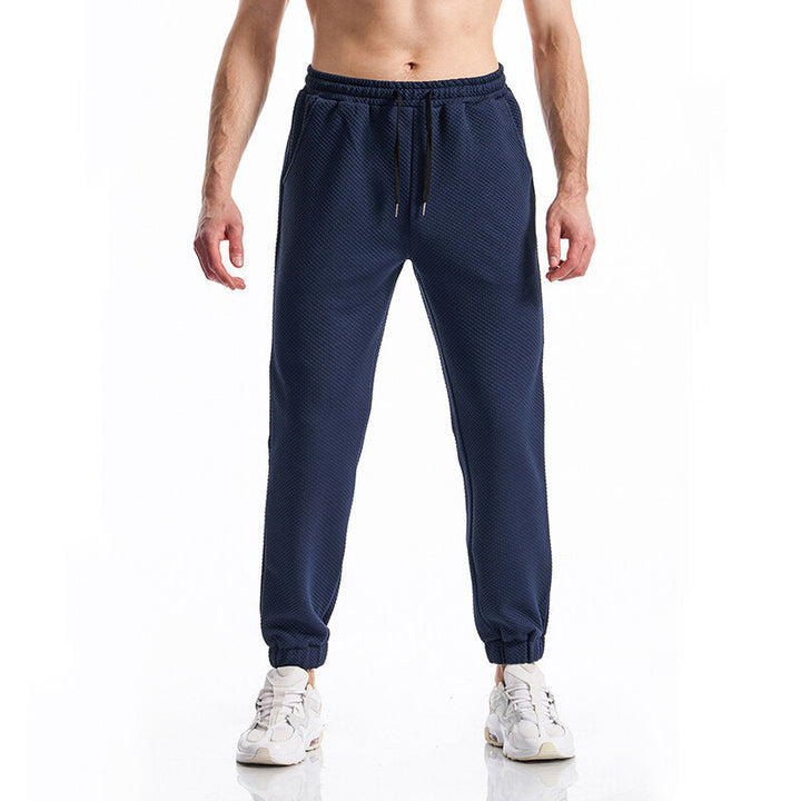 Lune London structured surface men's sport leisure pants
