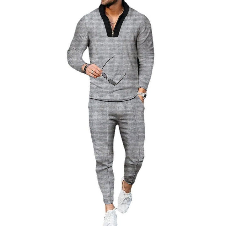 Casual jogging jacket for men with high collar and elegant structure Lune London