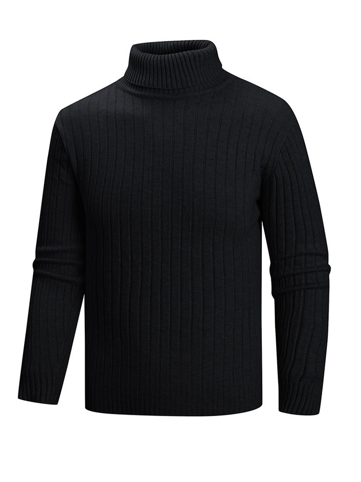 High-quality fine knit turtleneck sweater for men Lune London
