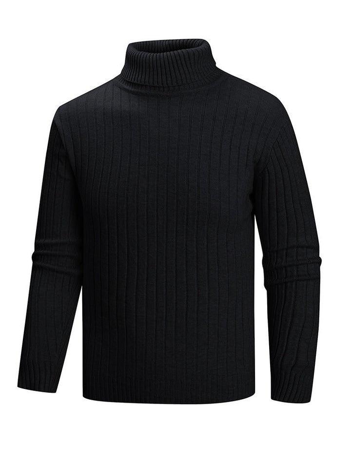 Men's Turtleneck Sweater Made Of High-Quality Fine Knit Lune London
