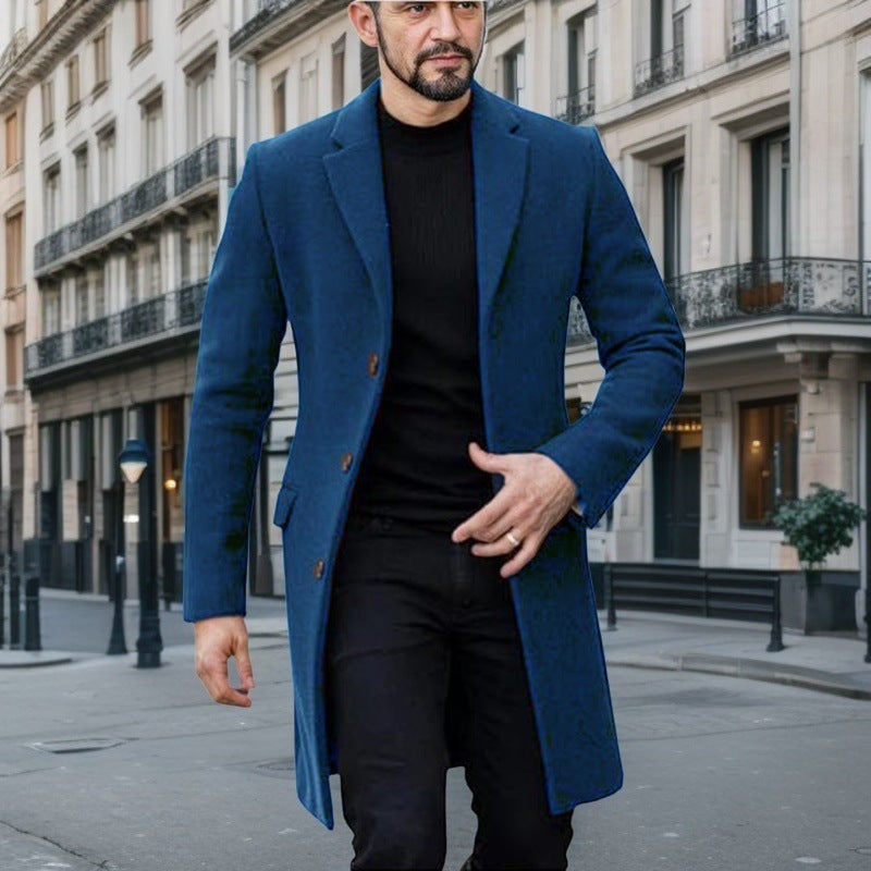 Elegant wool coat for men Lune London 1760428448