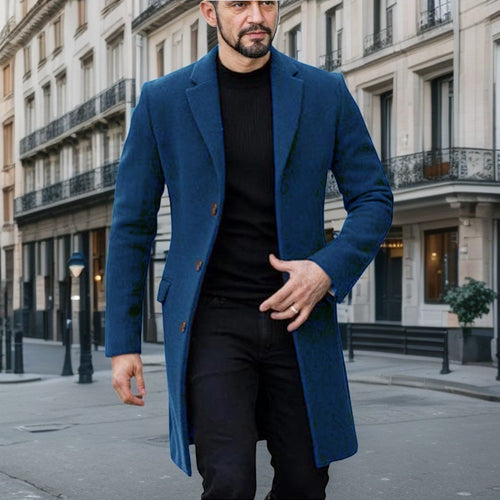 Elegant wool coat for men Lune London 1760428448