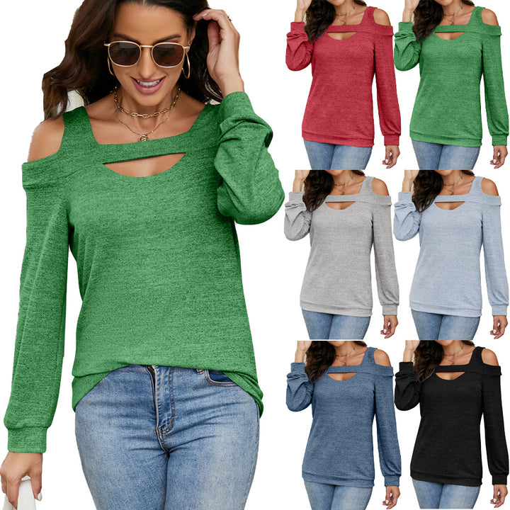 Lune London asymmetrical neck women's sweatshirt
