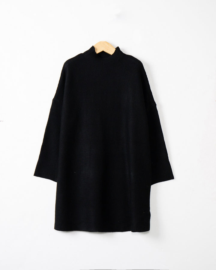 Ladies Large soft knit turtleneck sweater Lune London