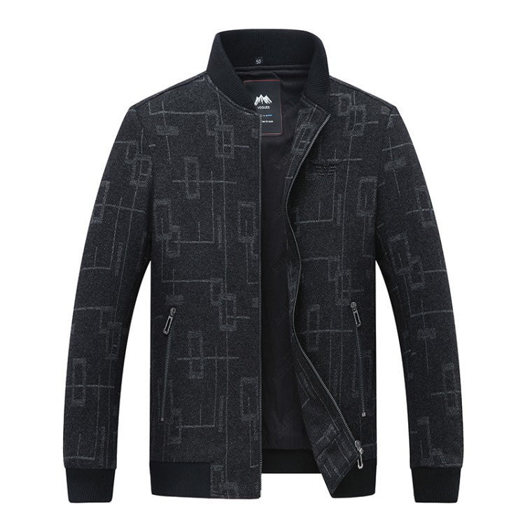 Modern quilted jacket for men with particularly warm inner lining Lune London