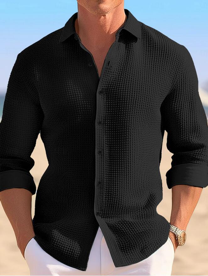 Lightweight structured shirt for men with a modern fit Lune London