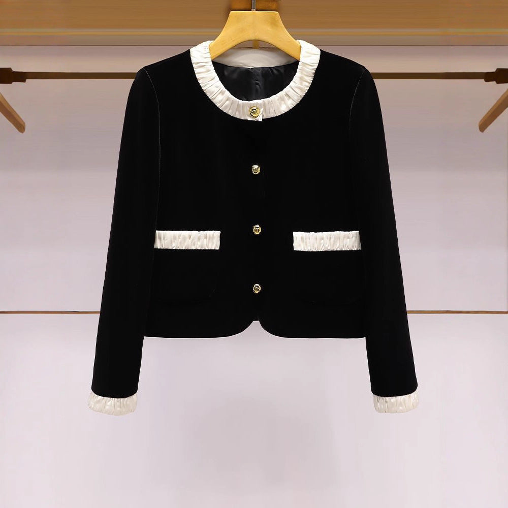 Veste courte pour femmes avec volants élégants Chic & Stil