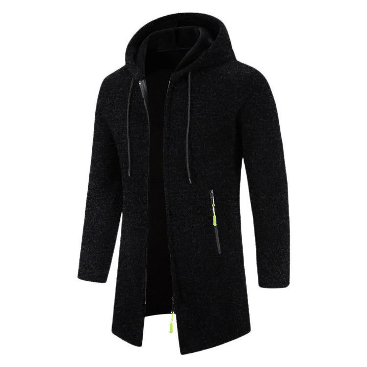 Casual hooded jacket for men with ergonomic cut and practical zippered pockets Lune London