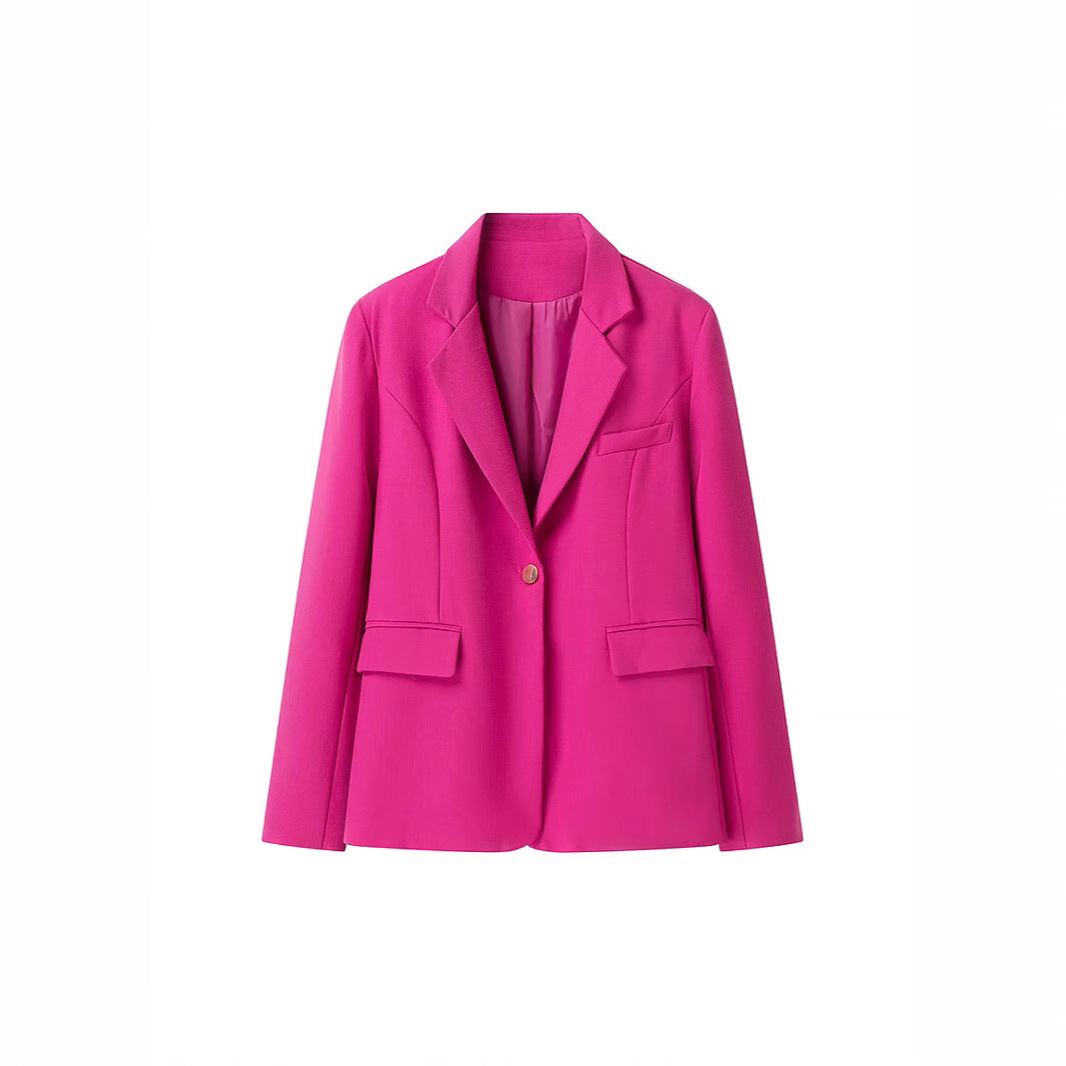 Blazer pour femmes avec coupe cintrée et deux poches Chic & Stil