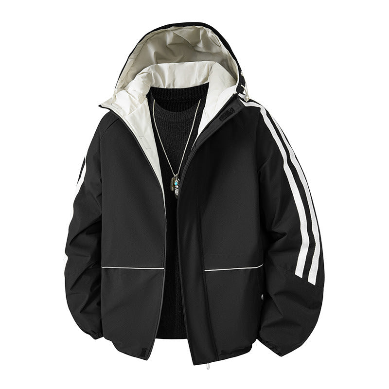 Breathable sports jacket for women with insulating hood Lune London