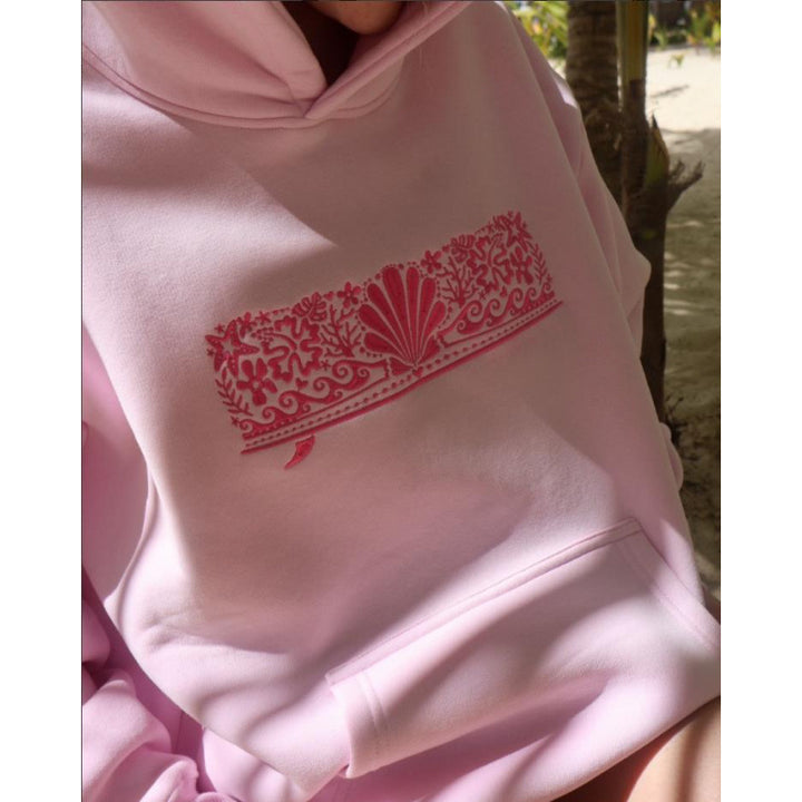 Women's Oversized Hoodie with Creative Graphics and Comfortable Fit Lune London