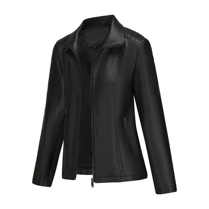 Ladies Lune London Faux Leather Jacket