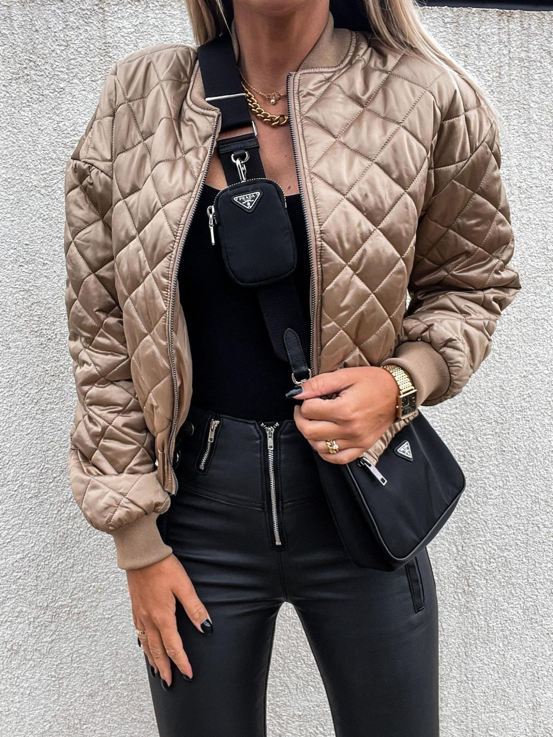 Ladies quilted jacket Lune London