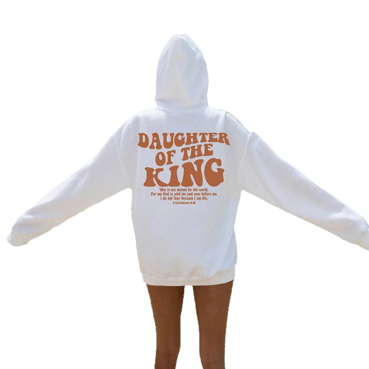 Women's hoodie with motivational lettering Chic & Stil