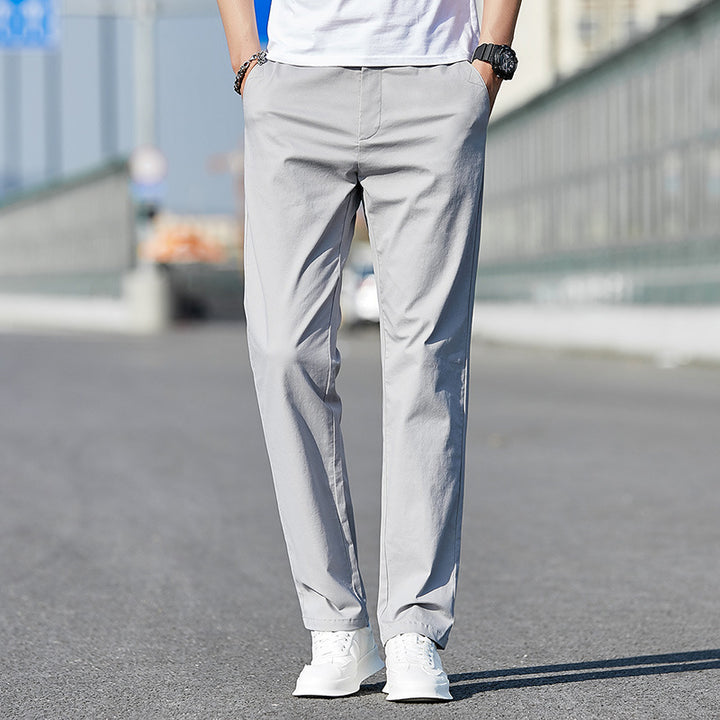 Casual comfortable men's pants with elastic waistband Lune London
