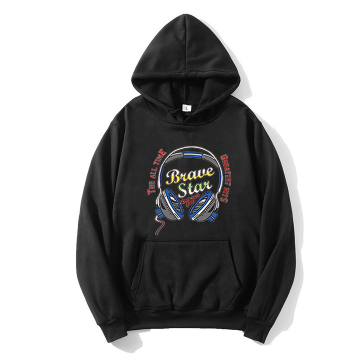 Women's hoodie with striking music design Chic & Stil