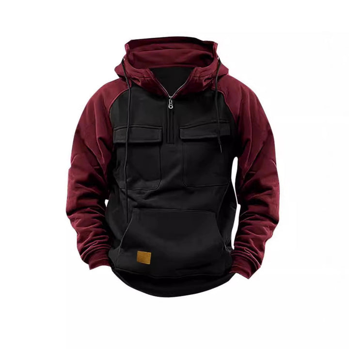 Men's functional hoodie with practical pockets and innovative design Lune London