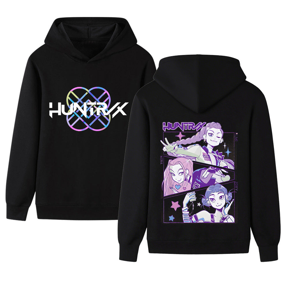 Women's hoodie with unique anime design and comfortable fit Lune London