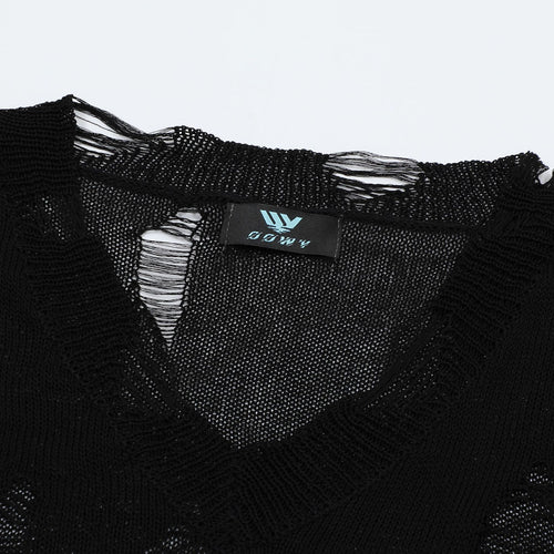Oversized sweater for women with graphic print and faded details Lune London