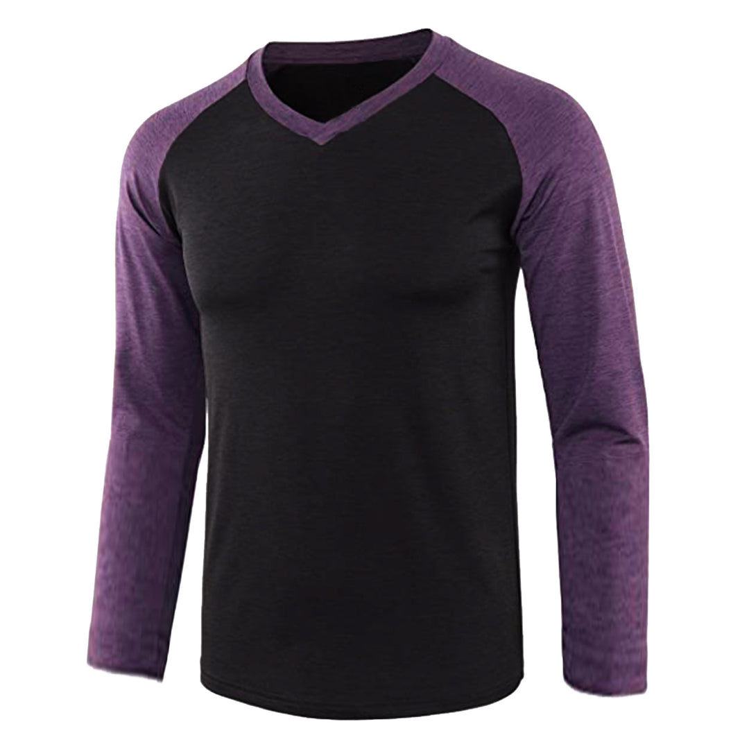 Casual long sleeve T-shirt for women with V-neck and raglan sleeves Lune London