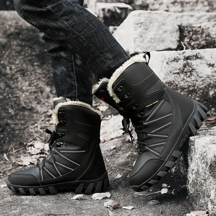 Winter boots for women with anti-slip sole and insulated lining Lune London
