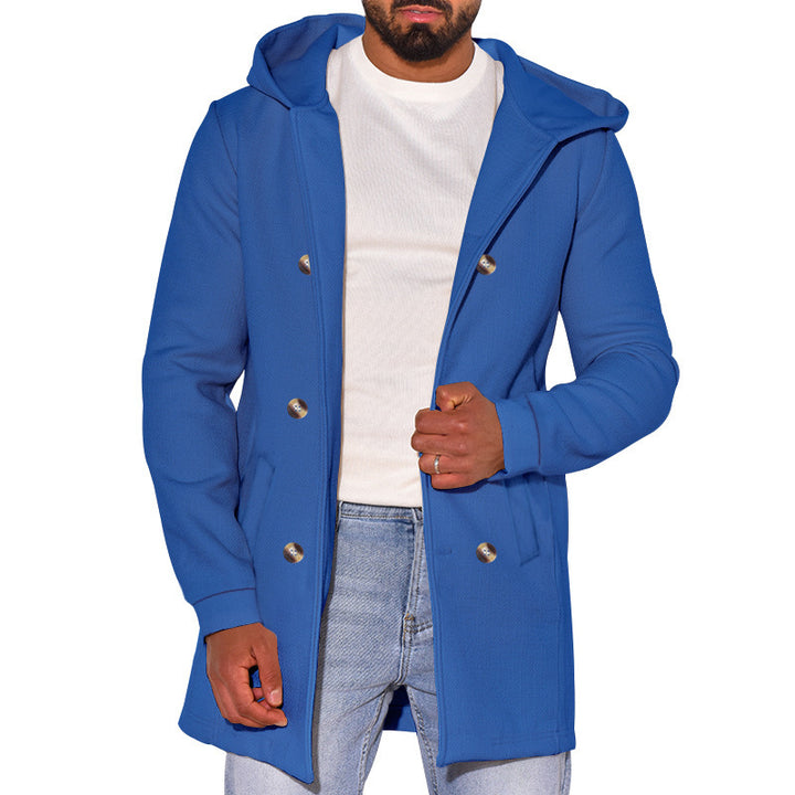 Trendy parka jacket for men with large lapels and practical pockets Lune London
