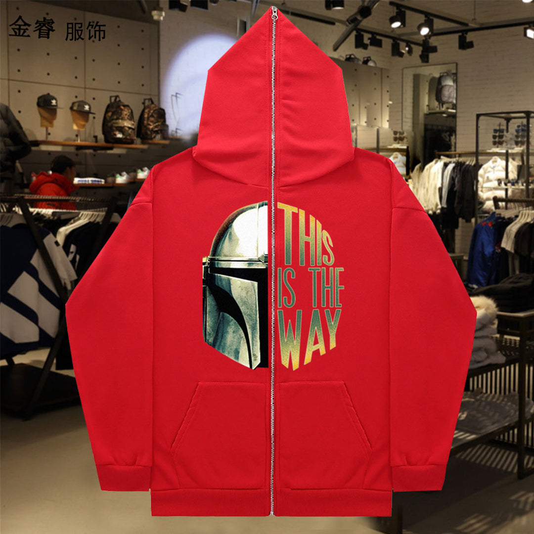 Hooded jacket for women with high-quality graphic design and comfortable pockets Lune London